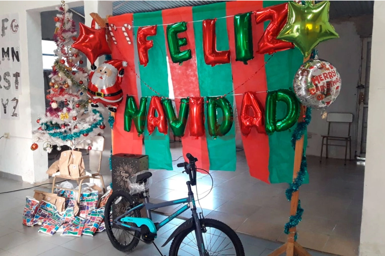 Se realizará una feria de emprendedores con sorteos y recorrido de Papá Noel en la vecinal Espejo