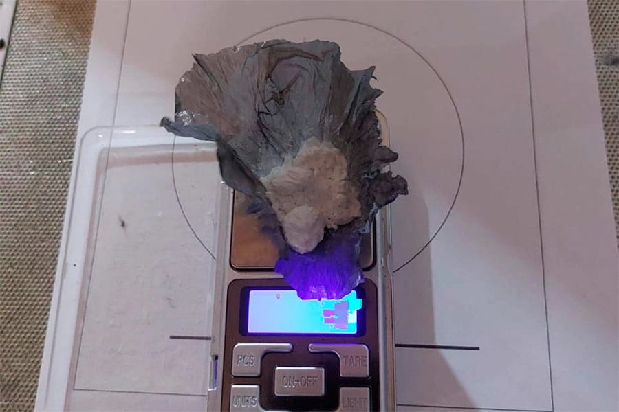 Droga incautada en Lucas Gonz&aacute;lez. PER