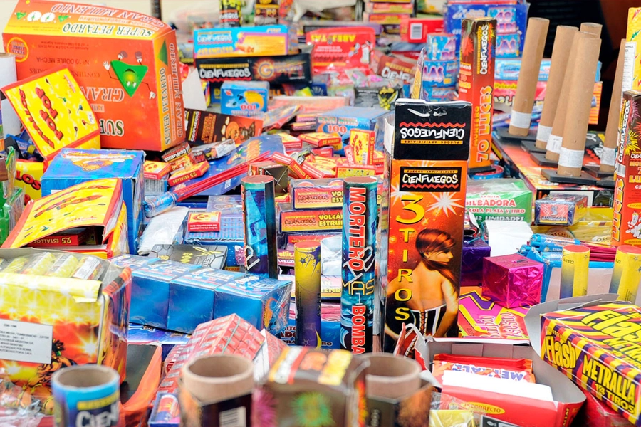 Venta de Pirotecnia.