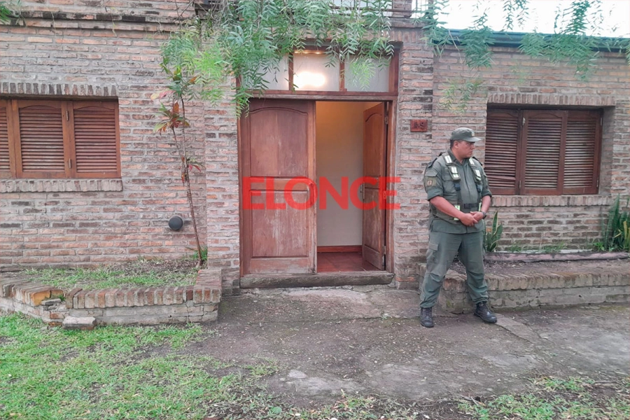 Allanamiento en la vivienda de calle Pedro Saur&eacute;