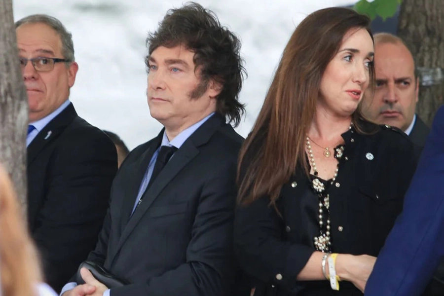 Milei critic&oacute; a Villarruel.