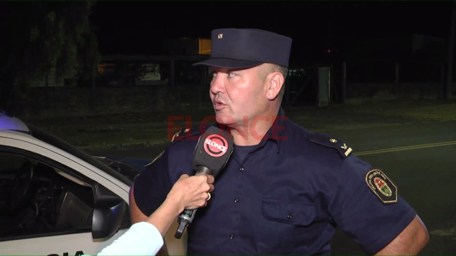 Walter Giordano, jefe de Operaciones de la Departamental Paran&aacute;. Foto: Elonce