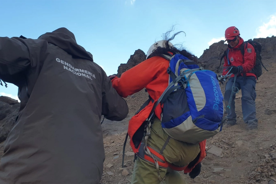 Gendarmer&iacute;a rescat&oacute; a las cuatro mujeres