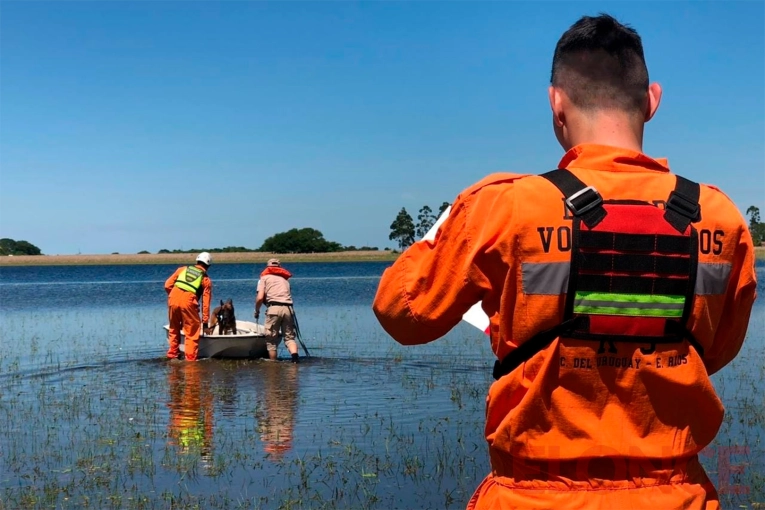 Reactivan la búsqueda de Loan: bomberos entrerrianos participan de rastrillajes en Corrientes