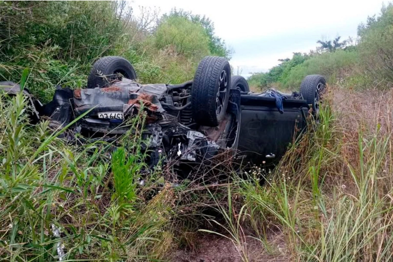 Intendente entrerriano sufrió accidente de tránsito en la ruta 20 y fue hospitalizado