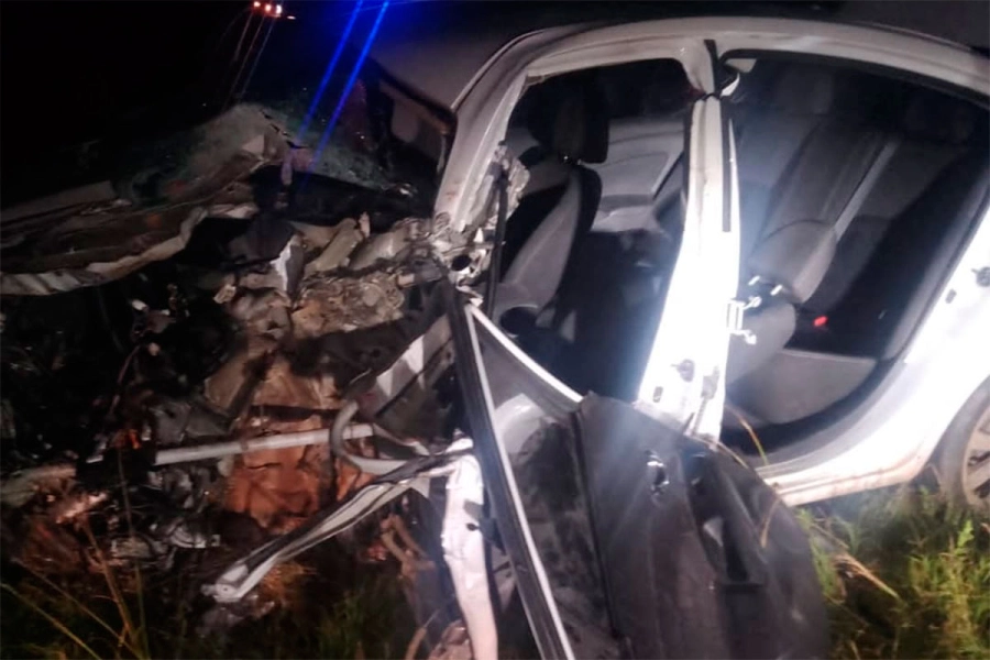 Fuerte choque en Ruta 12