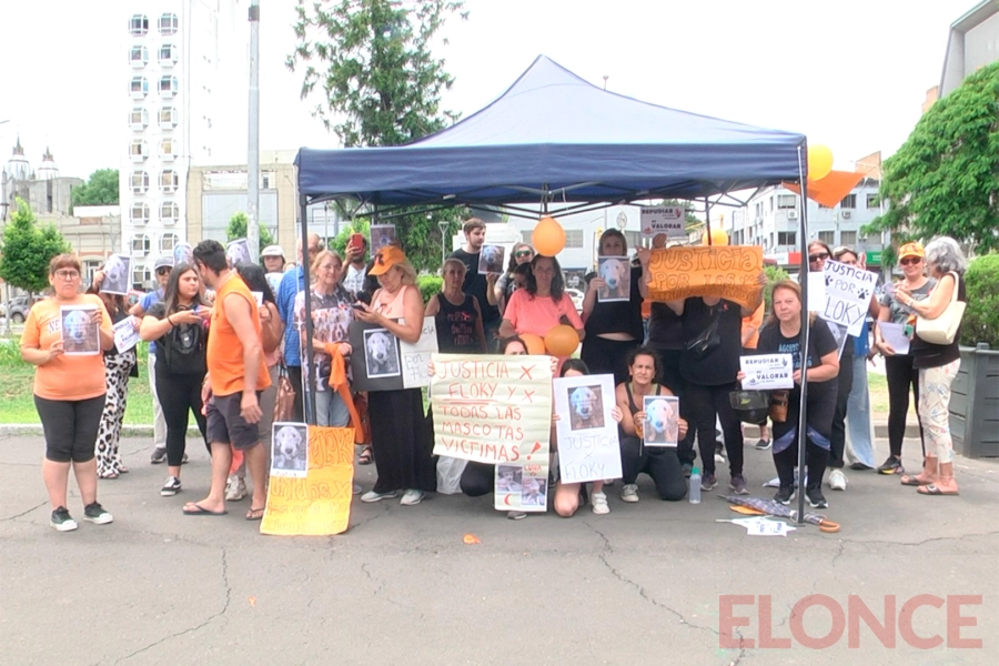 Manifestaci&oacute;n frente a los tribunales de Paran&aacute;