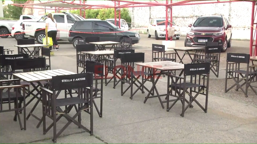 Imagen de c&oacute;mo qued&oacute; el patio cervecero en La Peruana. Foto: Elonce