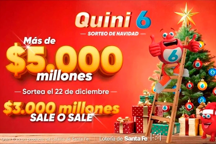 El Sorteo Especial de Navidad del Quini 6.