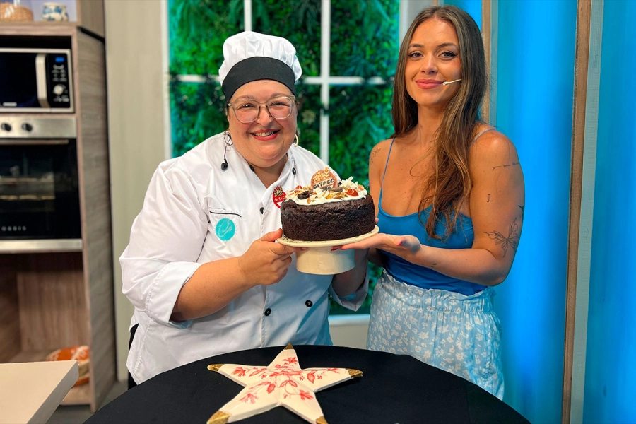 Cecilia Pautasso y Sol Stettler en La Cocina del Once.