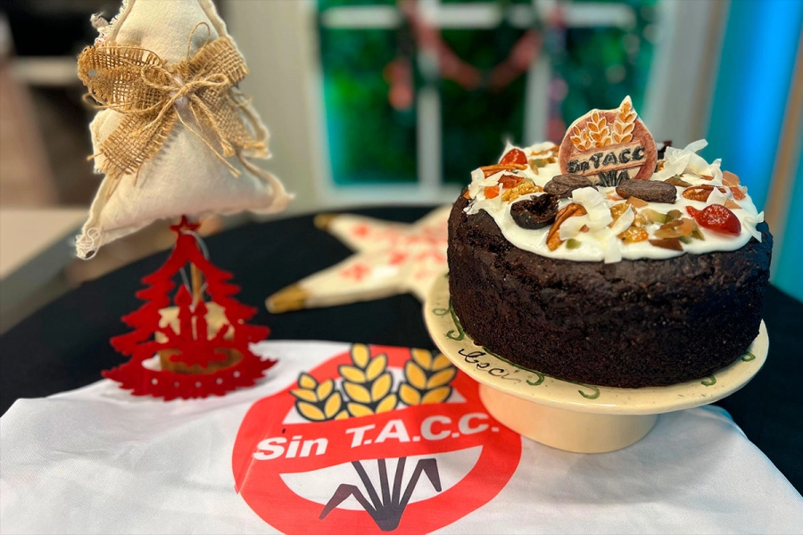 La &ldquo;Torta Golosa sin TACC&rdquo; lista para disfrutar.