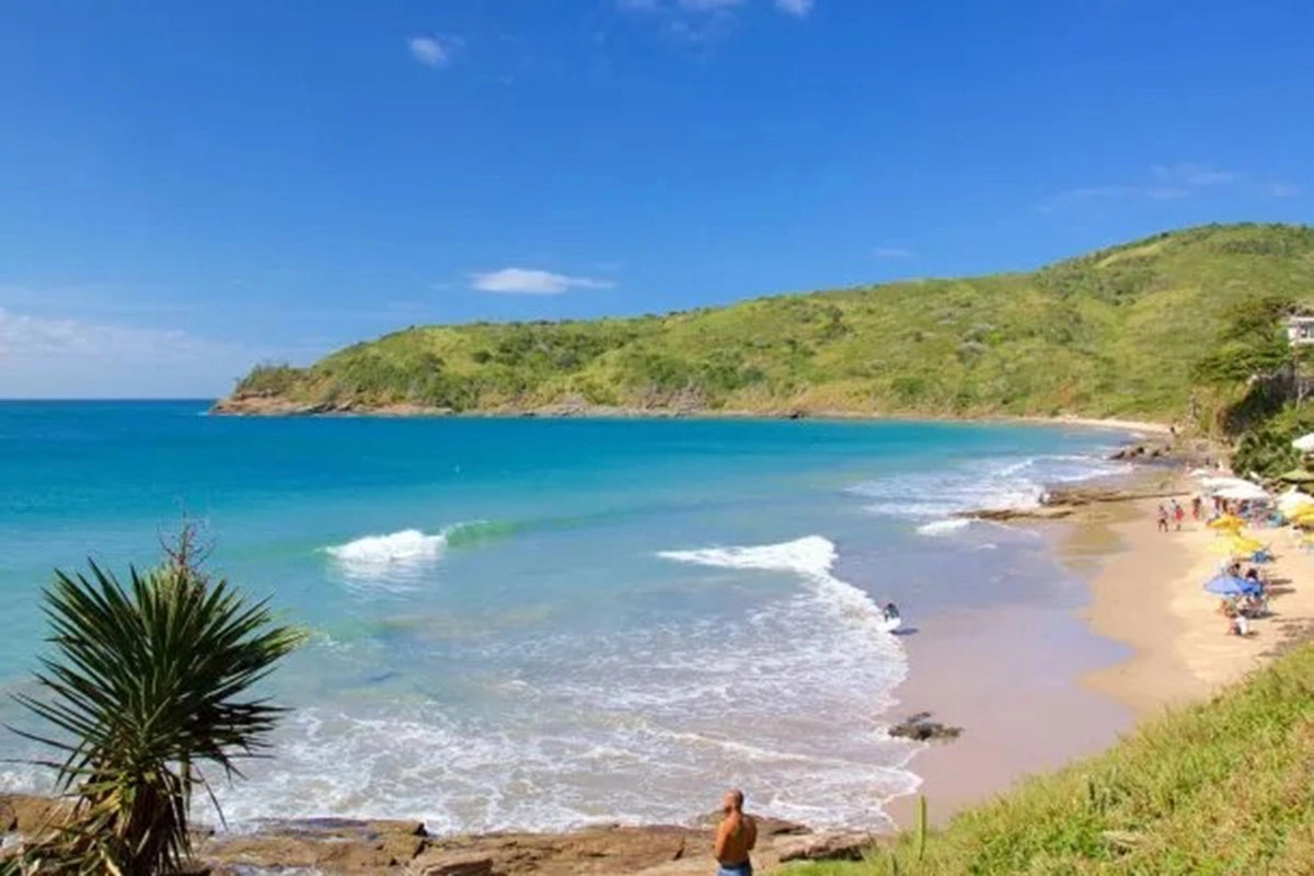 Una de las playas más concurridas por argentinos. Una de las playas más concurridas por argentinos.