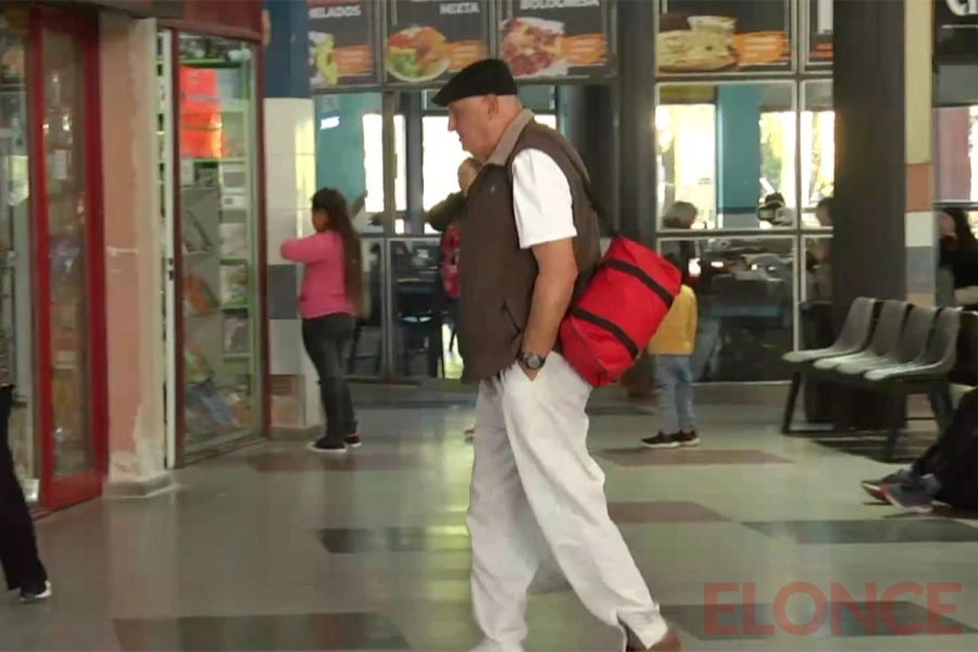 Intenso movimiento en la terminal