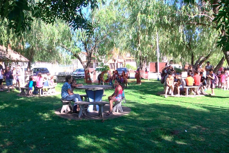 Colonia de vacaciones del CAPS Puerto Viejo. (foto: Elonce)