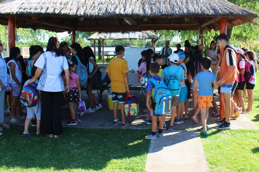 En esta oportunidad, participan unos 80 chicos. (foto: Gobierno de Entre R&iacute;os)