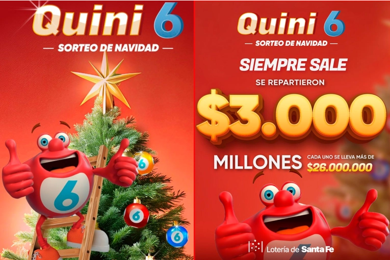 Quini 6 de $3 mil millones: son 15 los entrerrianos que ganaron más de $26 millones