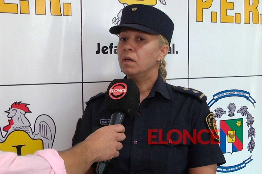 La comisaria Cecilia Galiano, Segunda Jefa de la Divisi&oacute;n Operaciones. (Elonce)