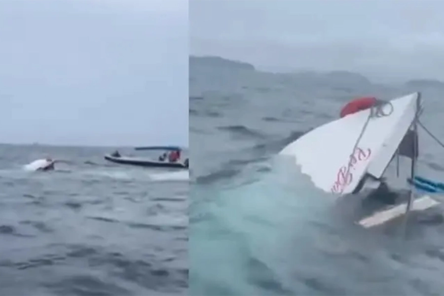 Choque de lanchas en Brasil