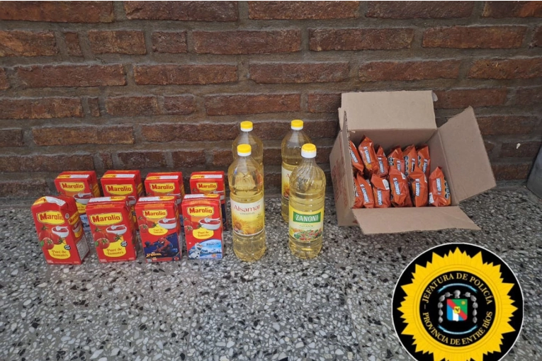 Arrestaron a un hombre por robar productos de un merendero