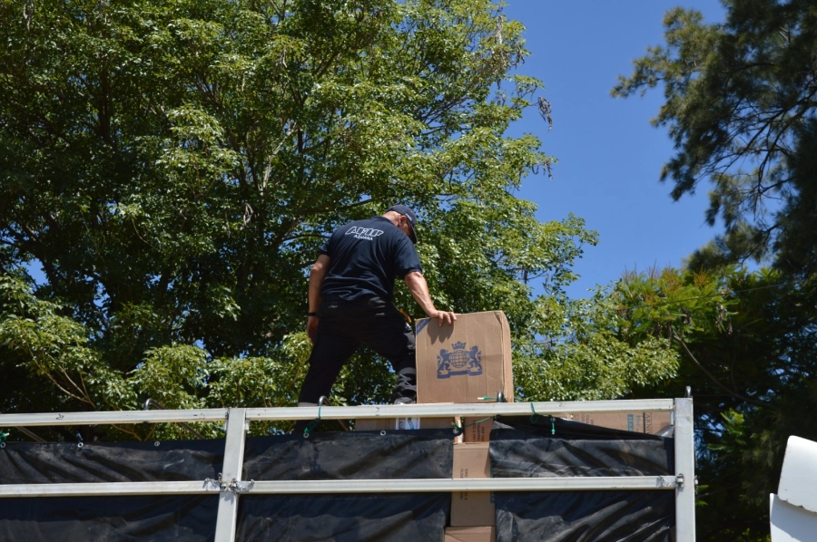 El valor de la mercader&iacute;a robada asciende a un 
valor de casi $780 millones. (foto: ARCA)