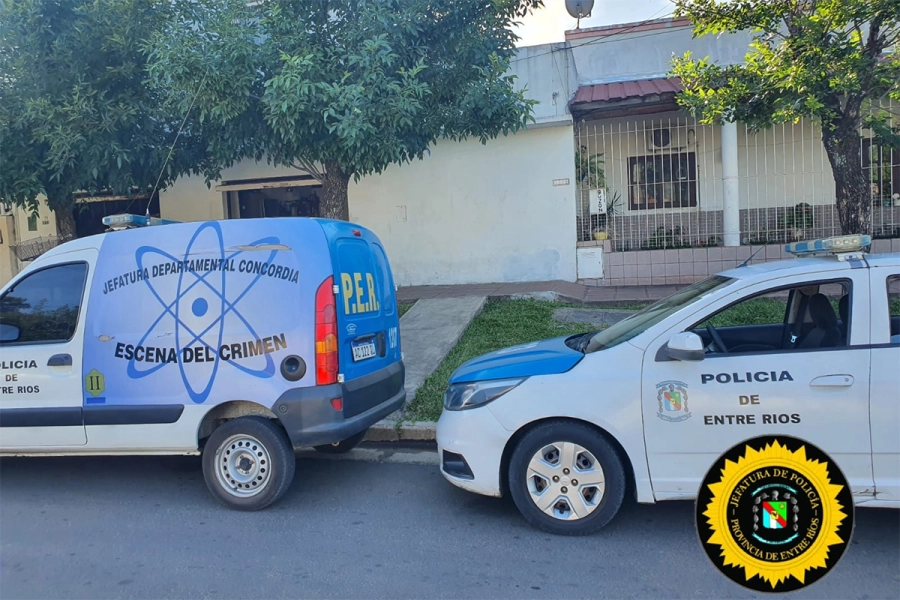 Allanamiento en Concordia