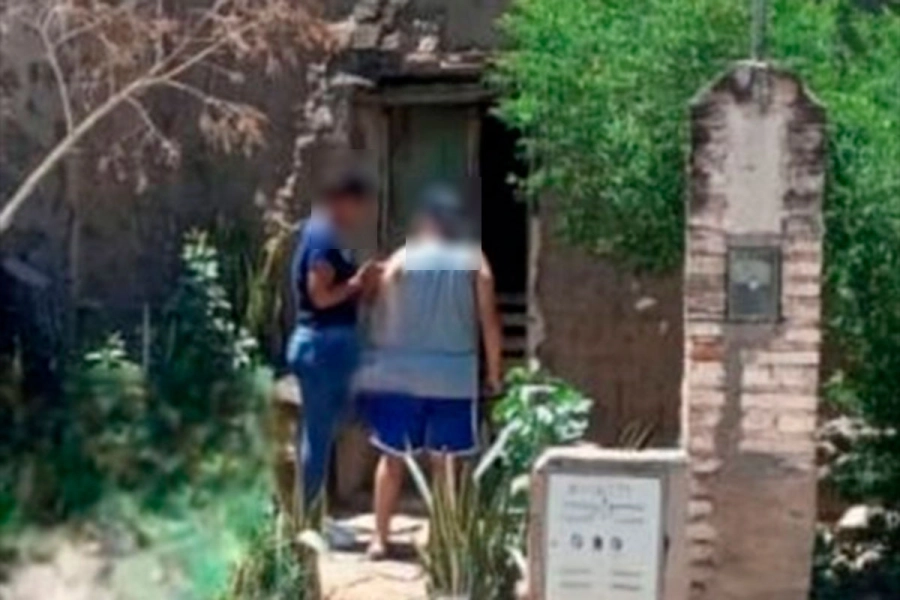 La casa donde habr&iacute;a sido hallada. (El Tribuno)