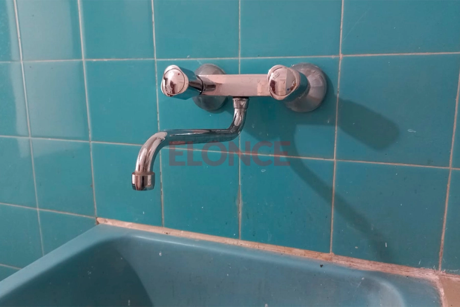 Corte de agua en Paraná (foto Elonce)