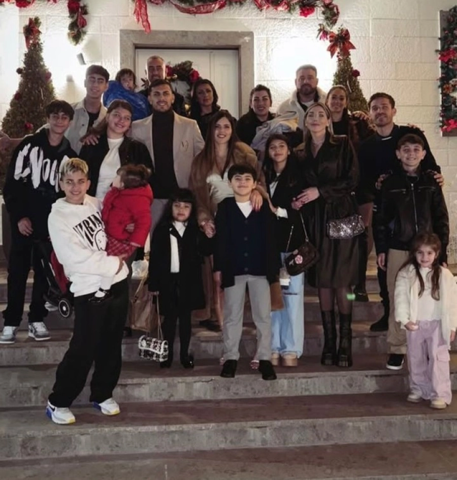 Leandro Paredes y su familia. (foto: Instagram)