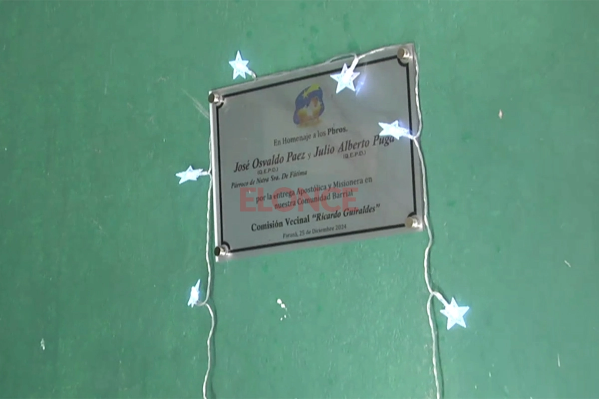 Placa recordatoria