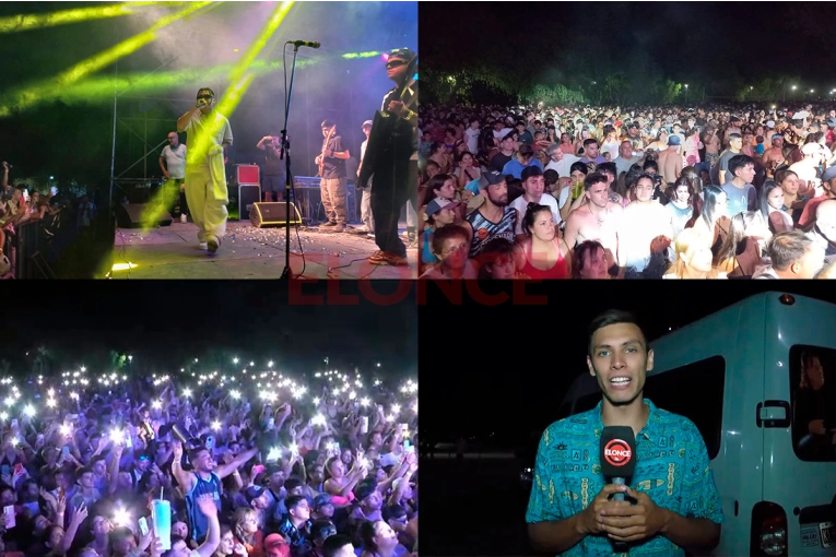 Con shows musicales, Valle María disfruta de la primera noche de la Fiesta del Sol y del Río