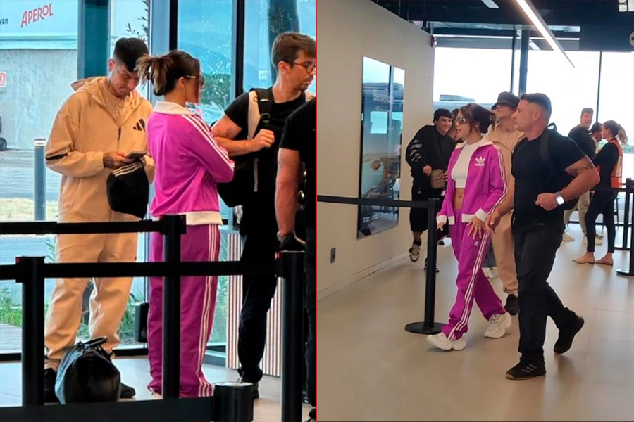 Emilia Mernes y Duki se mostraron juntos en Uruguay, tras los rumores de separaci&oacute;n. (foto: @FarandulaShow)