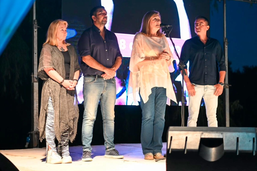 Autoridades en el Premate de Villaguay. (MP)