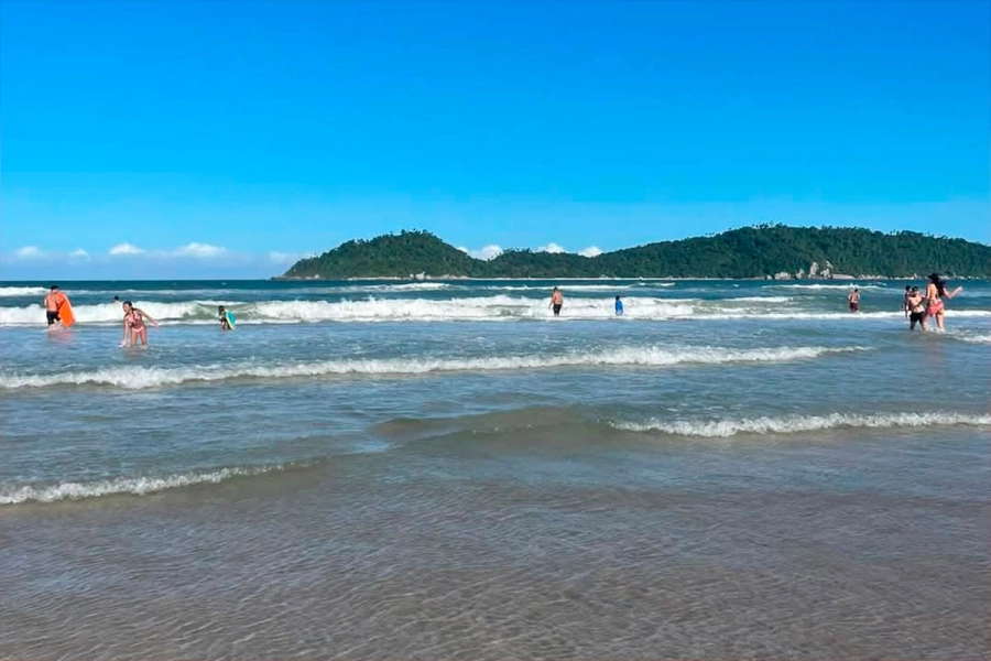Playa de Florian&oacute;polis- Archivo