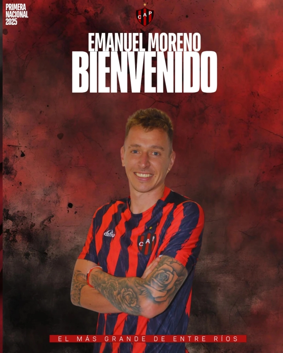 Moreno se sumó a Patrón.