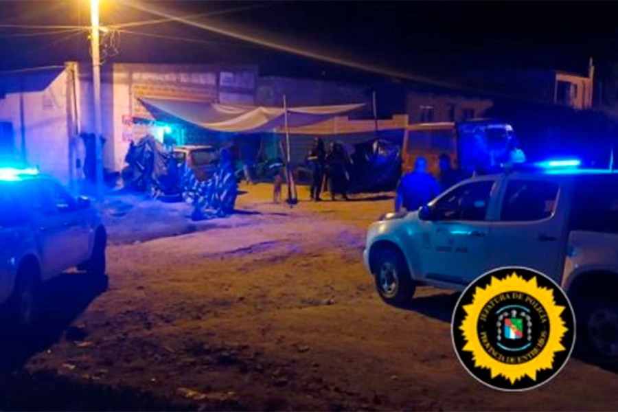 Violento robo en Victoria