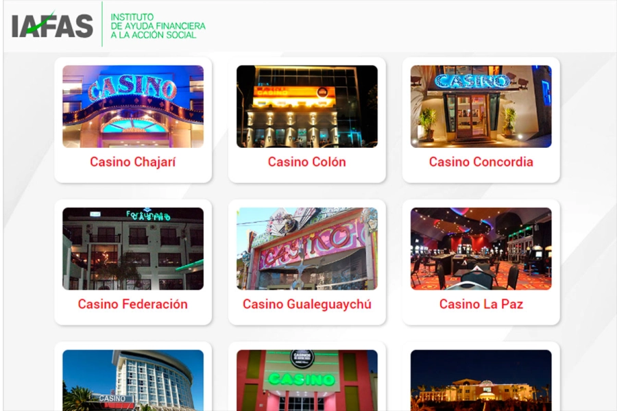 En materia de Juegos de Azar en Entre R&iacute;os, IAFAS es el &uacute;nico organismo que puede ofrecerlos.
