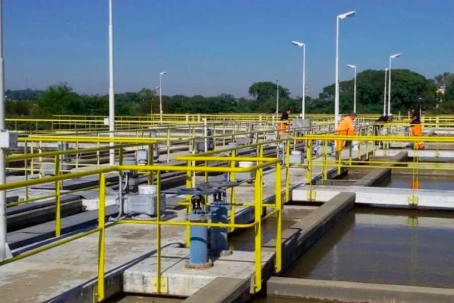 Planta potabilizadora Echeverr&iacute;a.