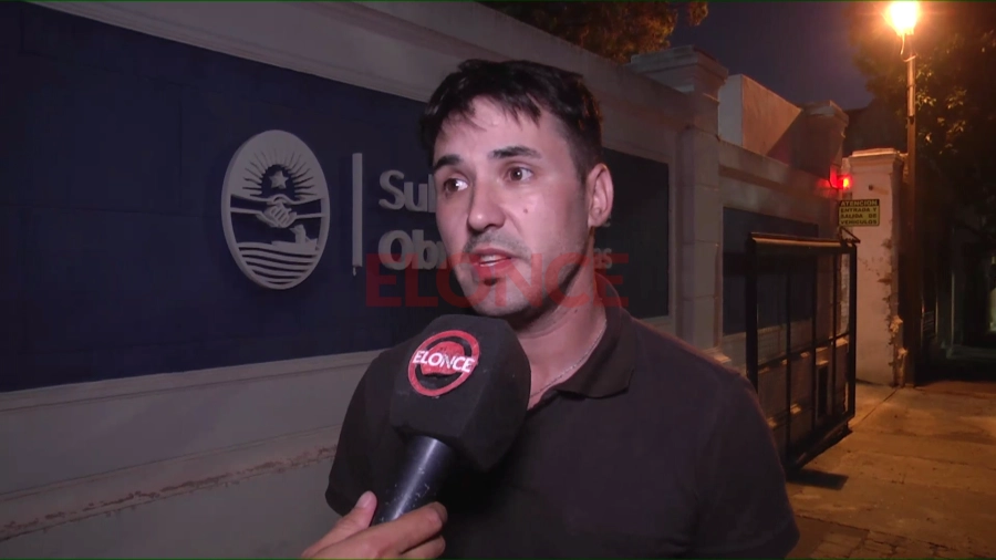 Rodrigo Cabrera, subsecretario de Obras Sanitarias de la Municipalidad de Paran&aacute;. Foto: Elonce