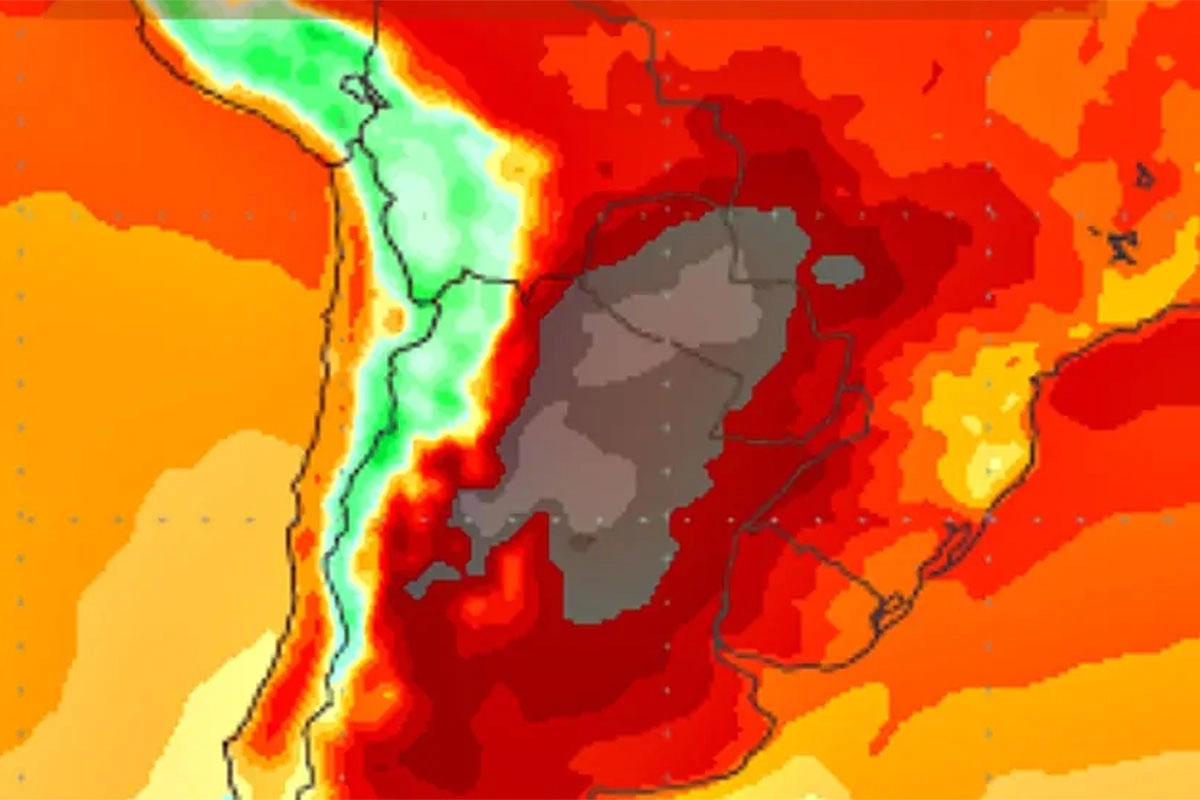 Alerta por un domo de calor en Argentina Alerta por un domo de calor en Argentina