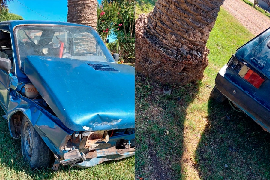 Accidente en Mar&iacute;a Grande