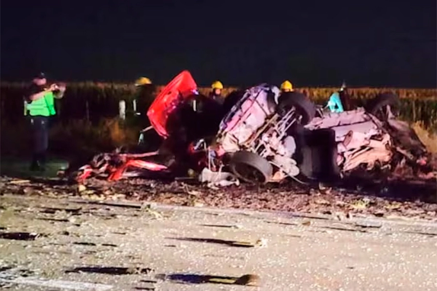 Dos muertos en tragedia vial en Ruta 188. Rojas Informa