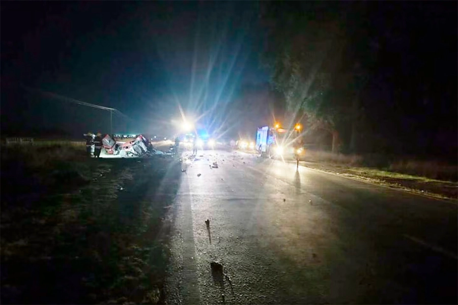 Tragedia vial en Ruta 188. Rojas Informa