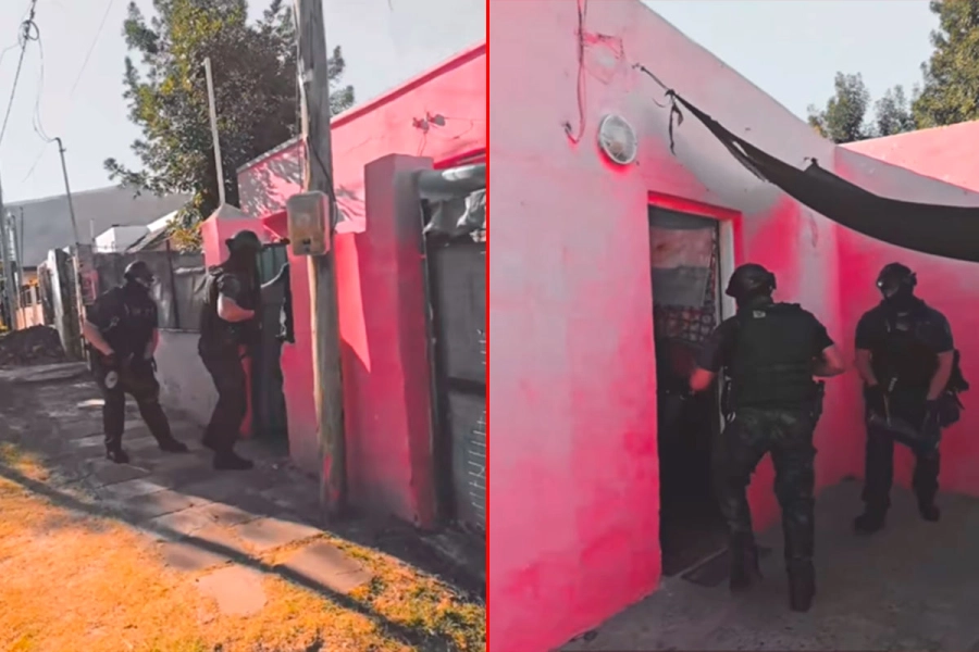 Allanamientos por tiros contra m&oacute;vil policial. (Concordia Policiales).