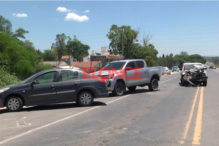 Choque en cadena en San Benito: hospitalizaron a joven y a su abuela de 95 años