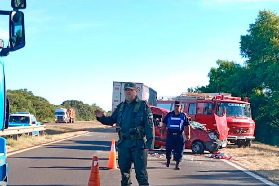 Trágico accidente en Ruta 12. (R2820)