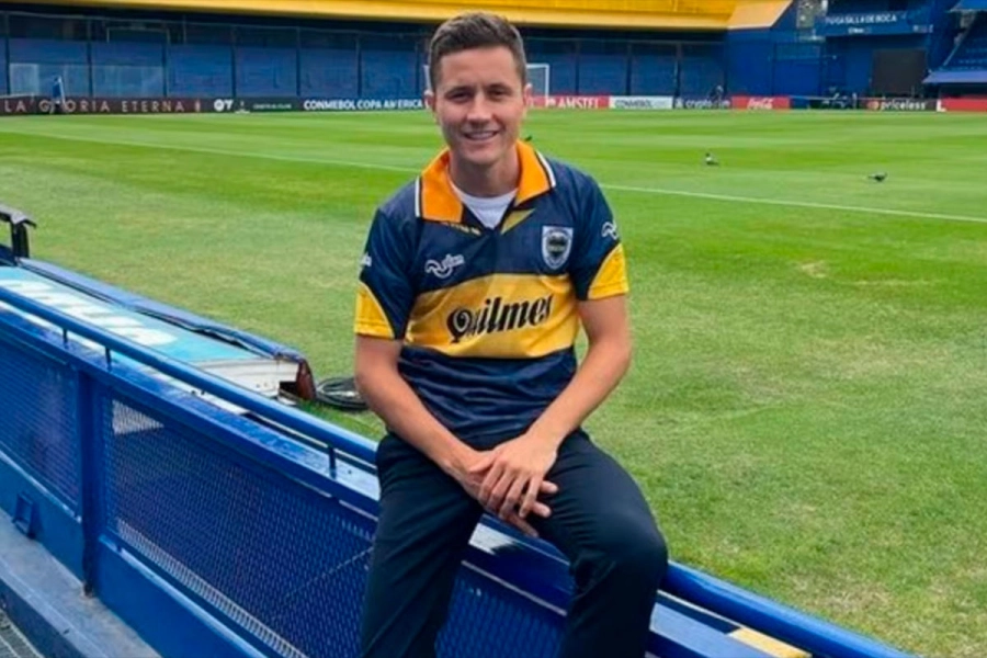 Ander Herrera: &ldquo;Boca es un club gigante&rdquo; (Foto: IG @anderherrera).