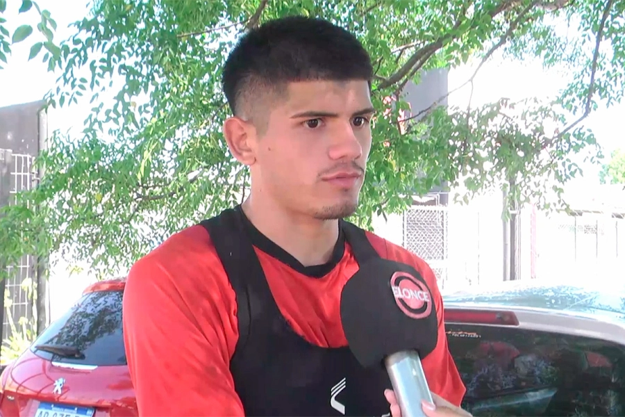 Gabriel "Monito" D&iacute;az, jugador de Patronato (foto Elonce)