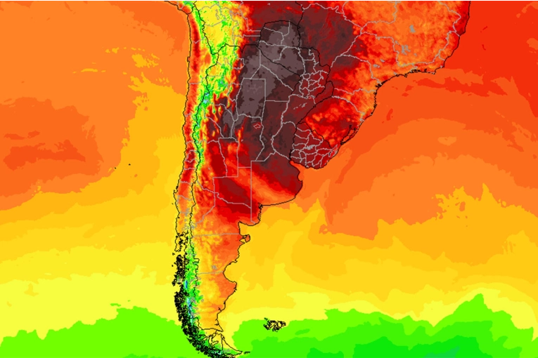 Calor extremo: qué provincias están en este jueves en alerta roja, amarilla o naranja