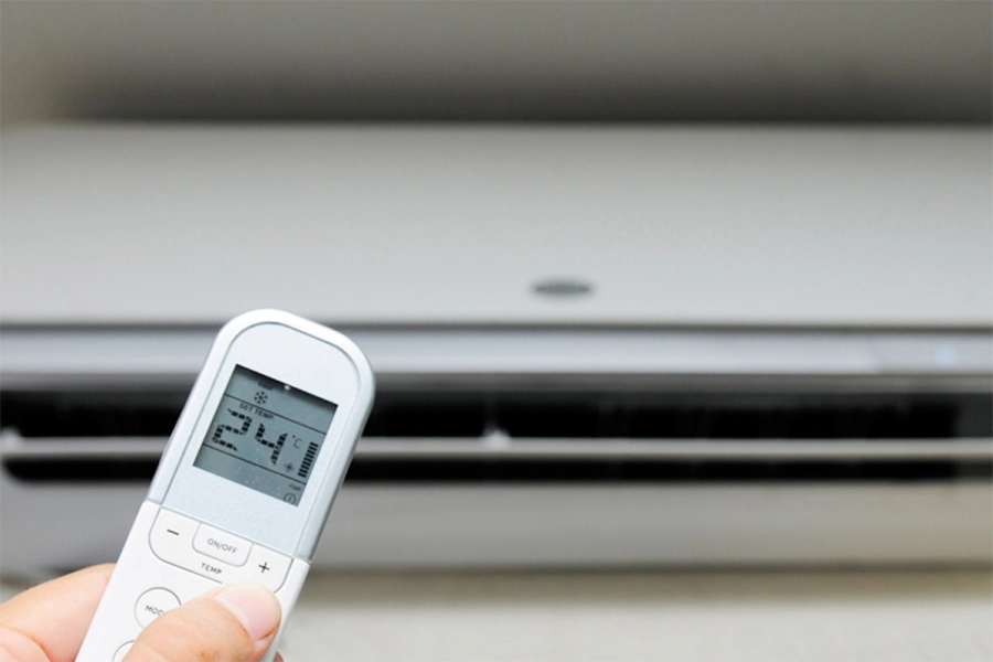 El aire siempre en 24 grados