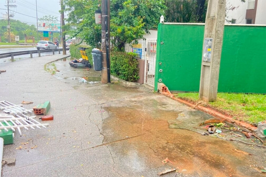 Inundaciones en Florian&oacute;polis- nsctotal